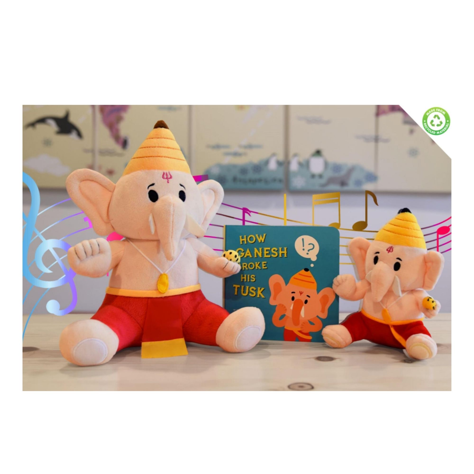 Ganesha plush on sale